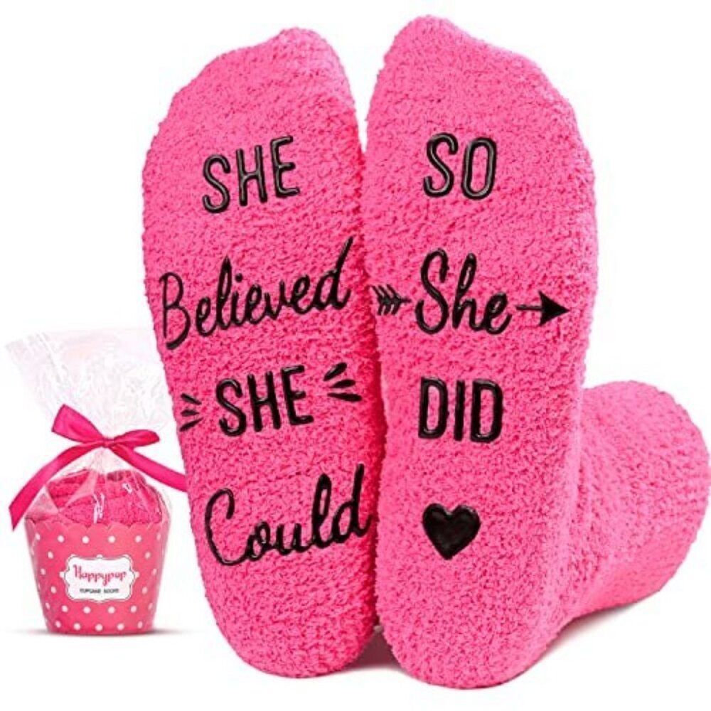 HappyPop Cupcake socks great gift new